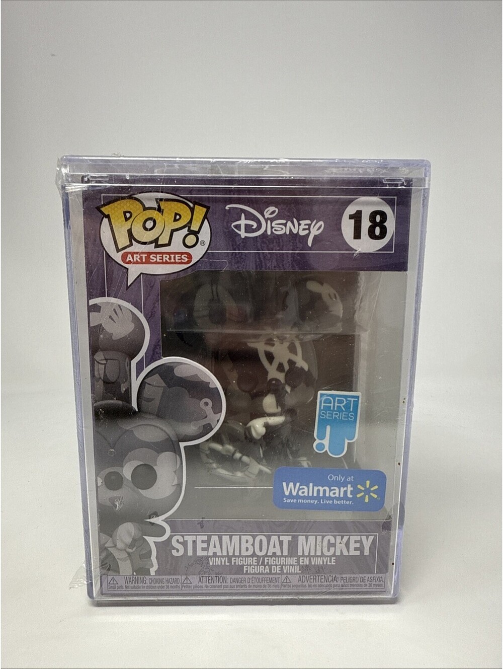 Funko Pop! Protector: Disney - Steamboat Mickey - Walmart (Exclusive) #18